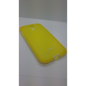 Pouzdro JEKOD i9505 S4 TPU s rámečkem yellow